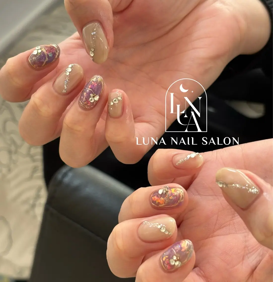 ネイル ハンドネイル フットネイル ハンドケア LUNA Nail salon💕のネイルデザイン