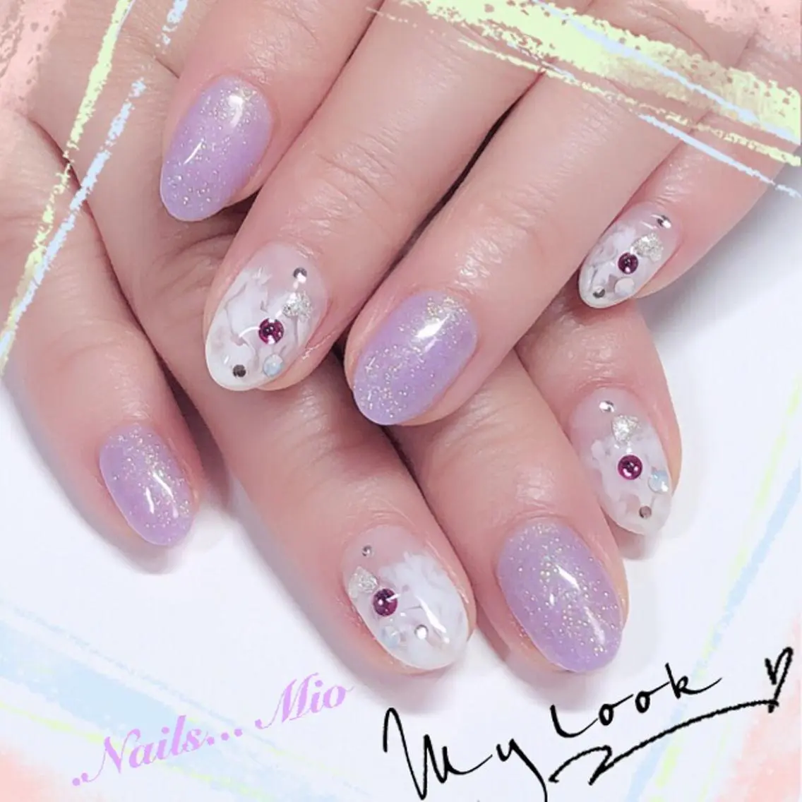 ネイル アートネイル .Nails Mio 赤羽西ネイルサロンのネイルデザイン