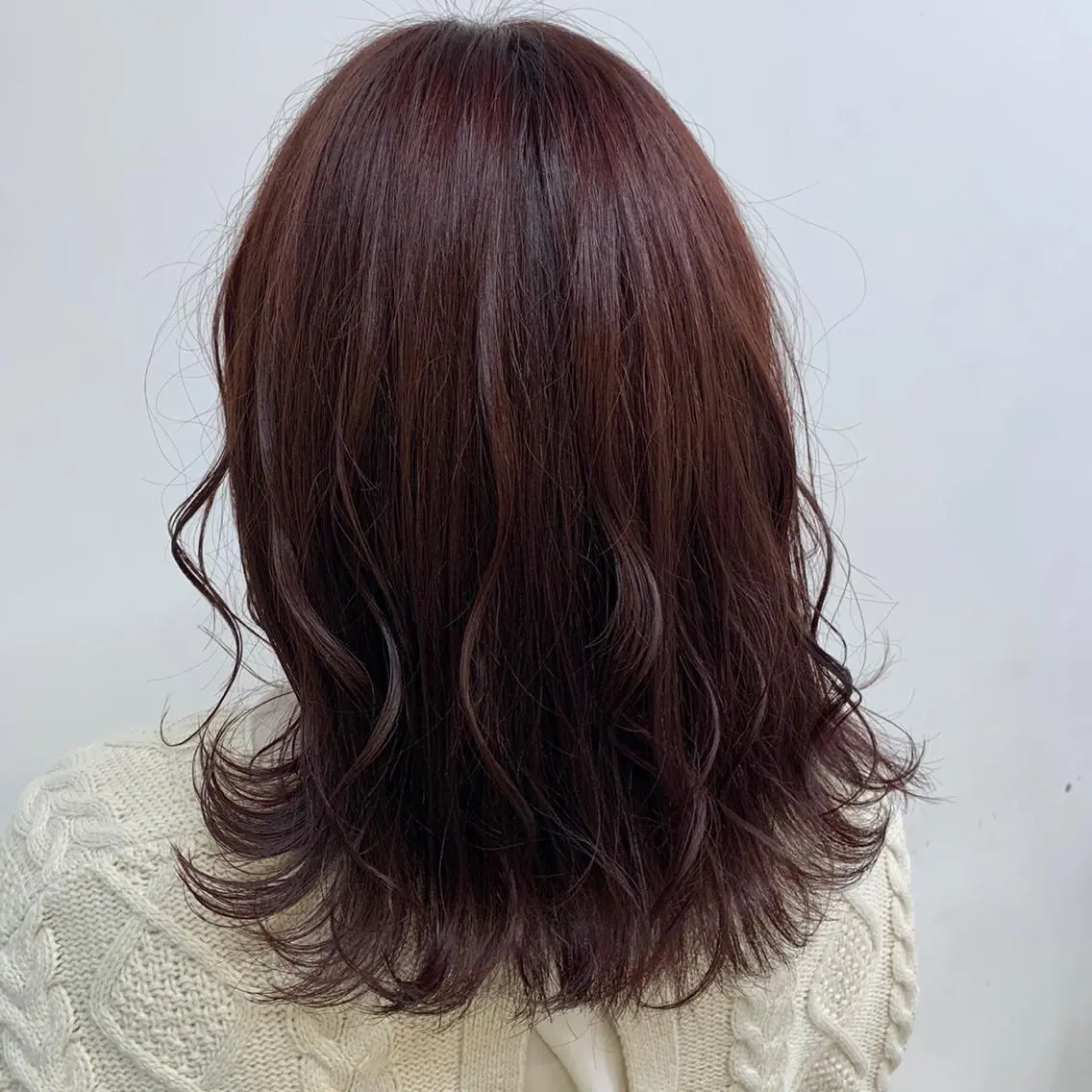 ミディアム カラー ヘアアレンジ カット ヘアカラー トリートメント ヘッドスパ ヘアセット 公式🎠LAND 池袋店🎠のヘアスタイル