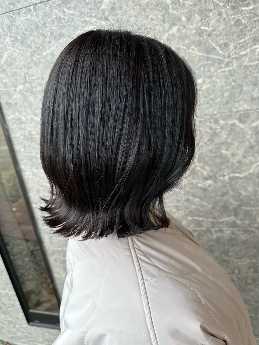 ミディアム カラー ブラウンカラー ダークブラウン 🫧鈴木 遥夏🫧のヘアスタイル