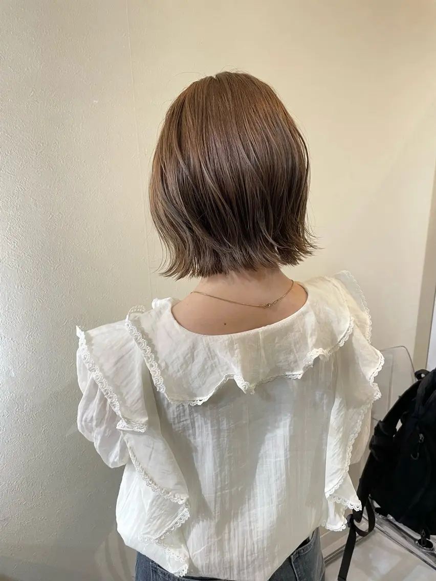 【平日限定人気クーポン】カラー＋カット＋ミルボントリートメント　¥10500の写真