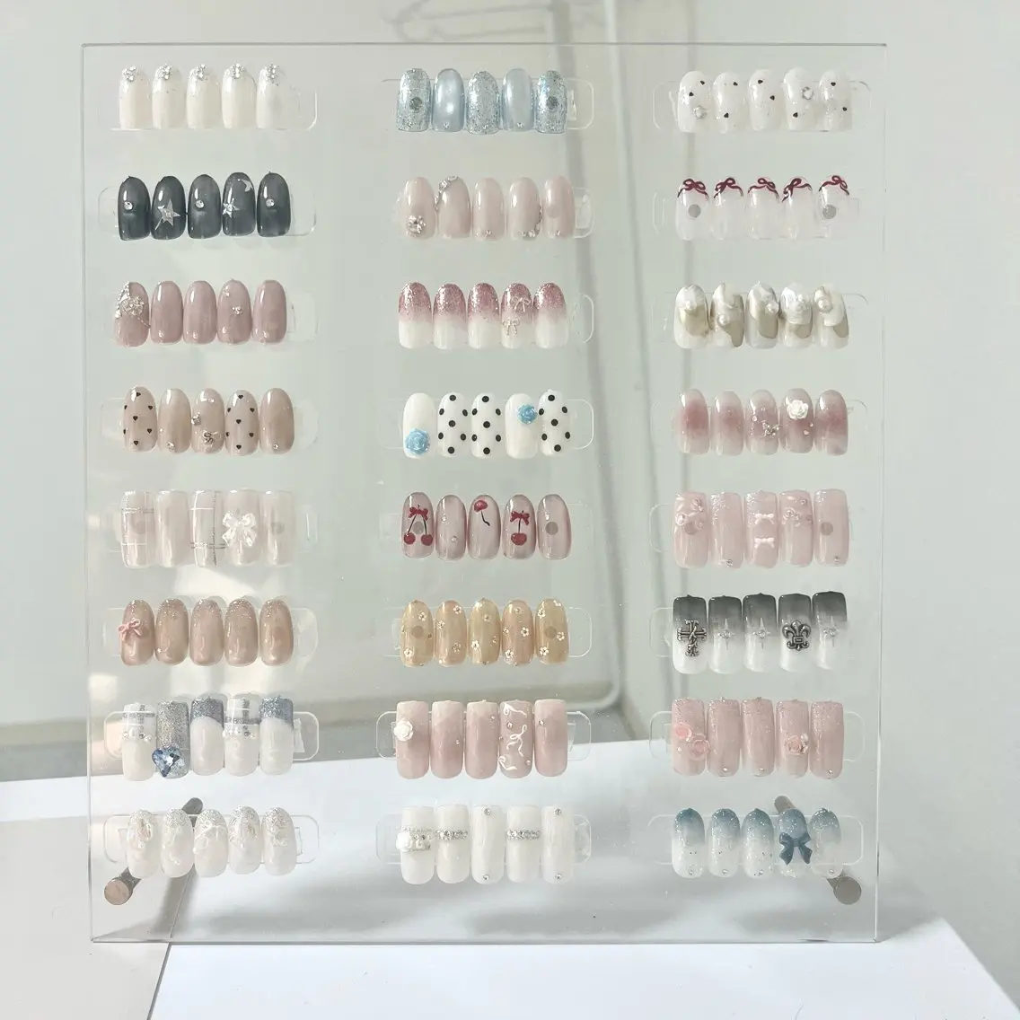 ネイル 長さ出し フラッシュネイル ジェルネイル マグネットネイル 持ち込み 🌷Gemini nami🌷のネイルデザイン