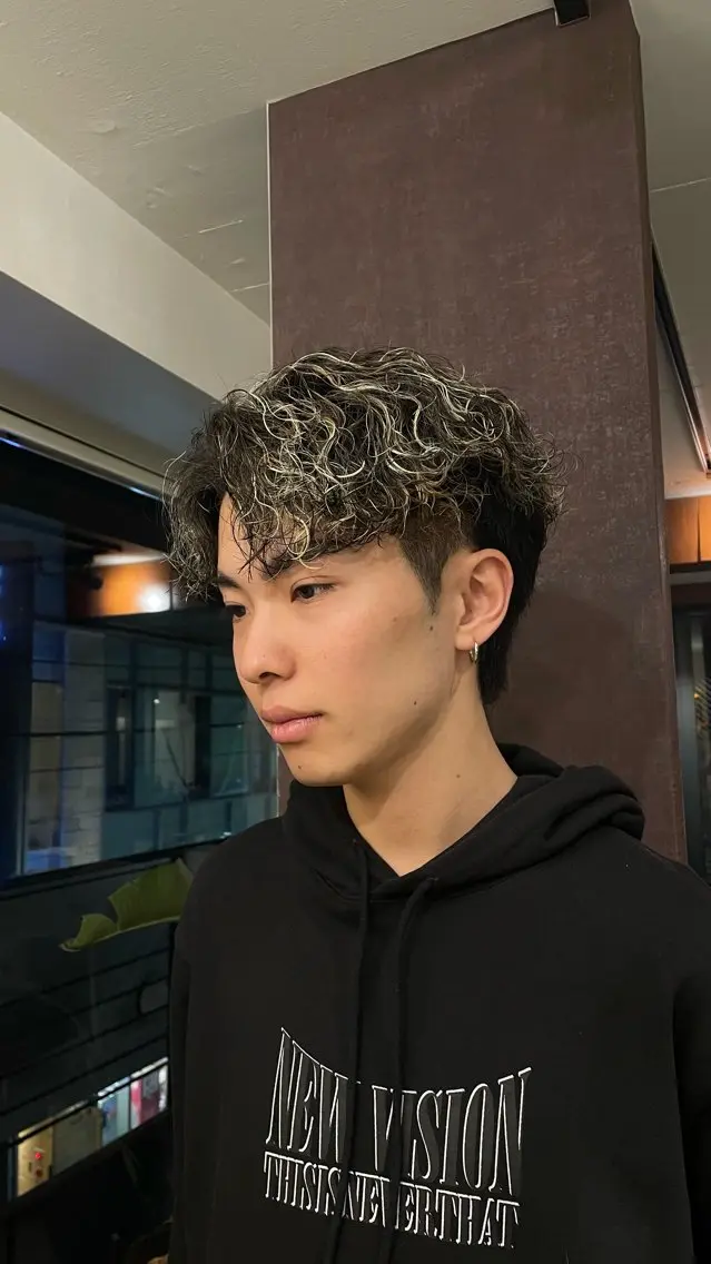 カラー パーマ メンズ fifth PARK HIN★T★のヘアスタイル