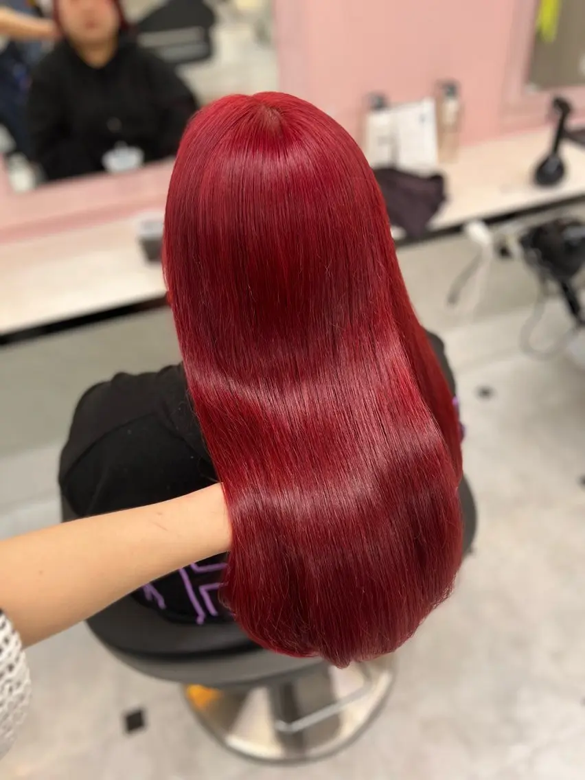 ミディアム カラー ヘアアレンジ カット ヘアカラー トリートメント ヘッドスパ ヘアセット 💕上野美容師☁ ブリーチ💖サワのヘアスタイル