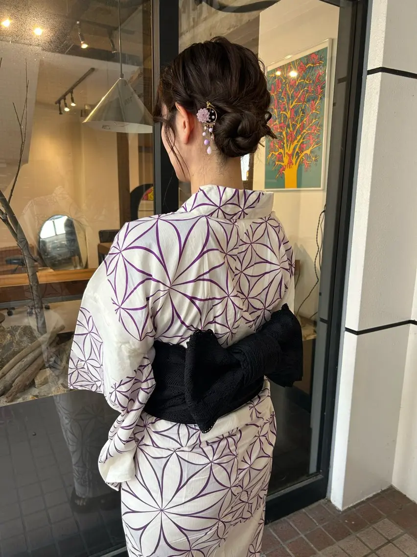 ヘアセットの写真