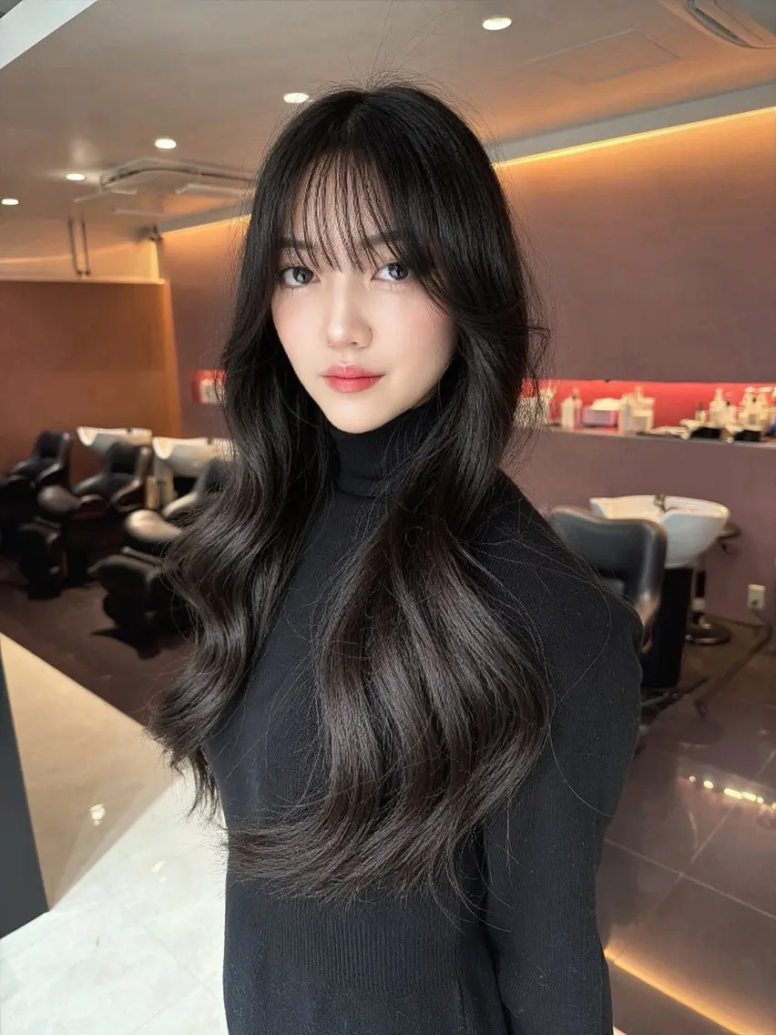 ロング カラー カット ヘアカラー トリートメント 色気ヘア💄 TAKAHIROのヘアスタイル