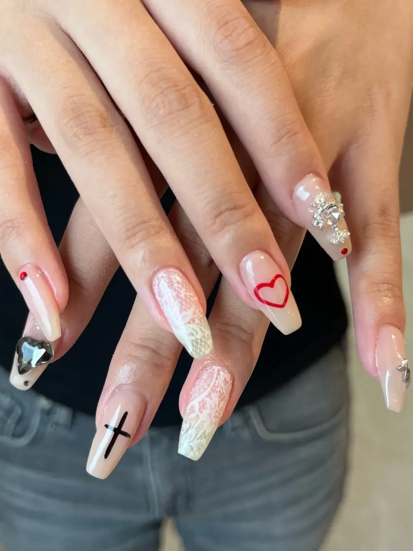 【1番人気🌼】オフなし/ Hand gel💅90min ¥7950🌈💘の写真