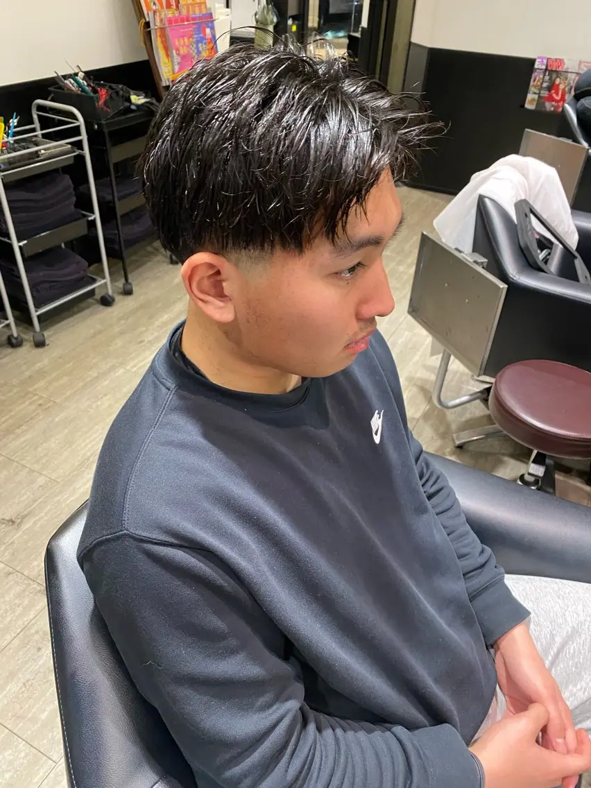 メンズ カット 水野 聖哉のヘアスタイル