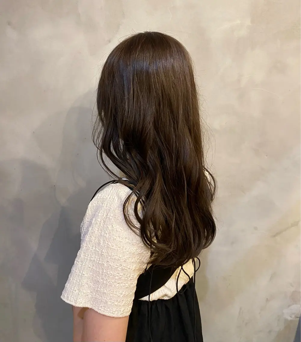 セミロング カラー パーマ 似合わせカラー /パーマ🪿 moeのヘアスタイル