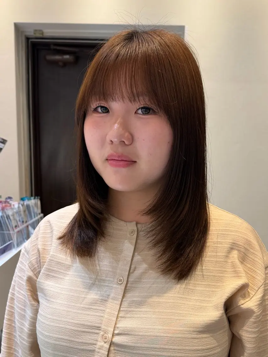 ✂️メンテナンスカット(毛先カット)+ツヤ感トリートメント💫の写真