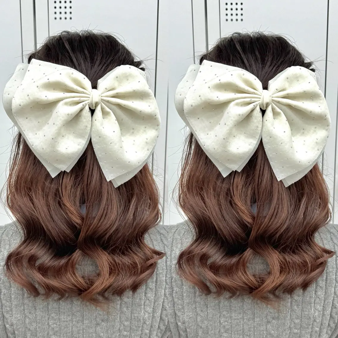 ヘアアレンジ ヘアセット ヘアメ🎀ハイトーン 🩵エクステ🪄しほのヘアスタイル