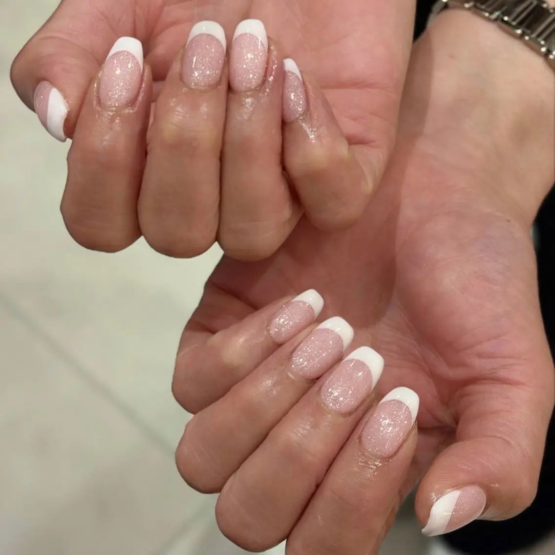 🌟HANDオフなし🌟フレンチ（ベースカラーあり）🧁の写真