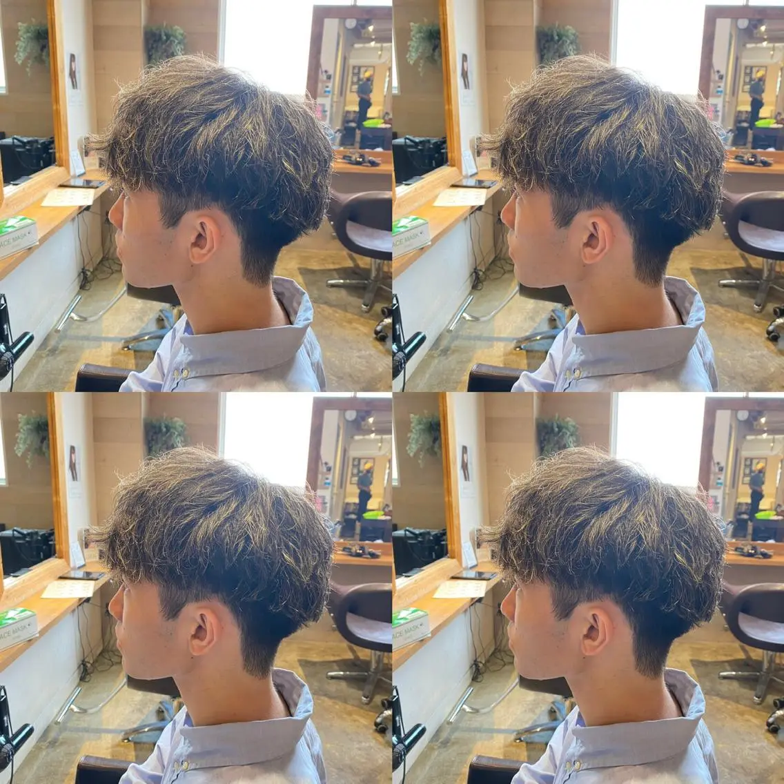 メンズ カット ヘアセット メンズパーマ特化 望月謙二郎のヘアスタイル