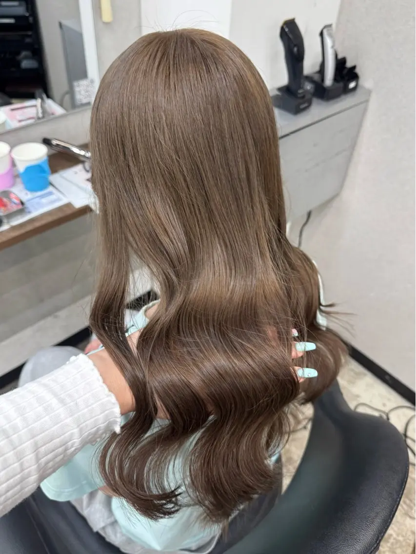 カラー ヘアカラー 透明感艶カラー/ Hao 🎀のヘアスタイル