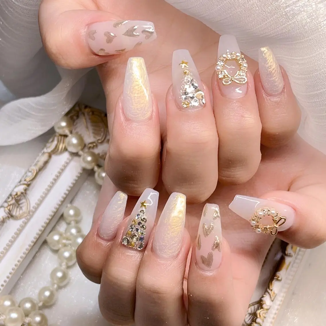 ネイル ハンドネイル Queens マオのネイルデザイン
