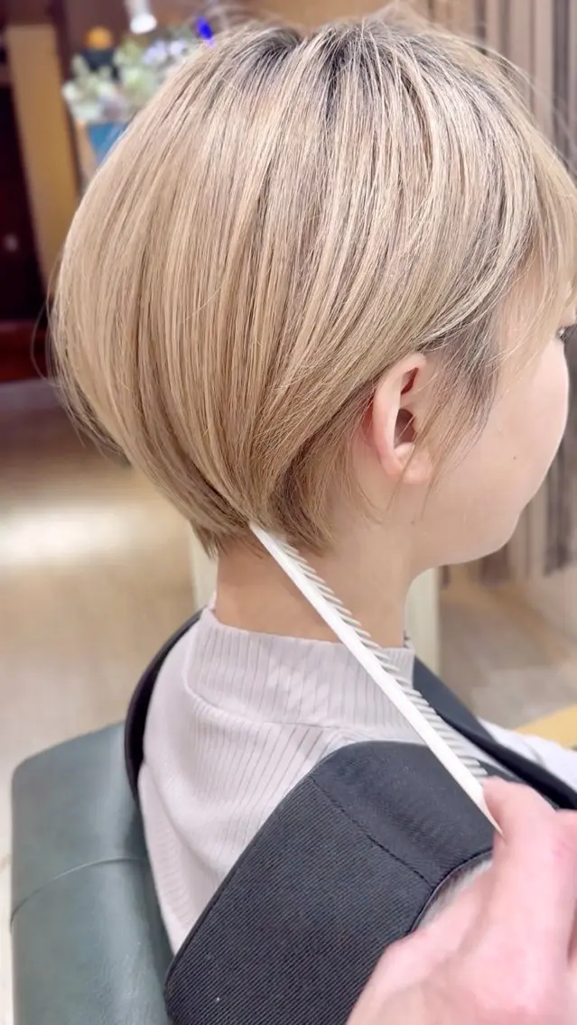 ショート ショートヘア 坂 直樹のヘアスタイル