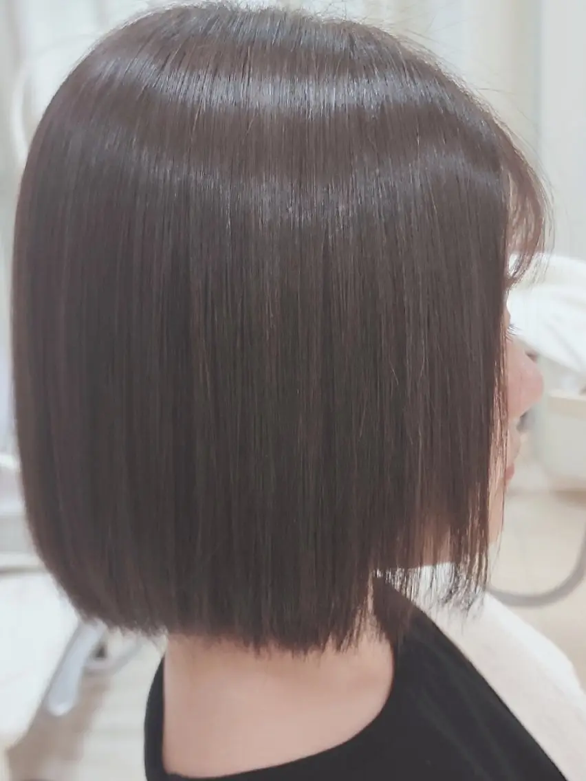 ミディアム カラー hairmake Juinのヘアスタイル