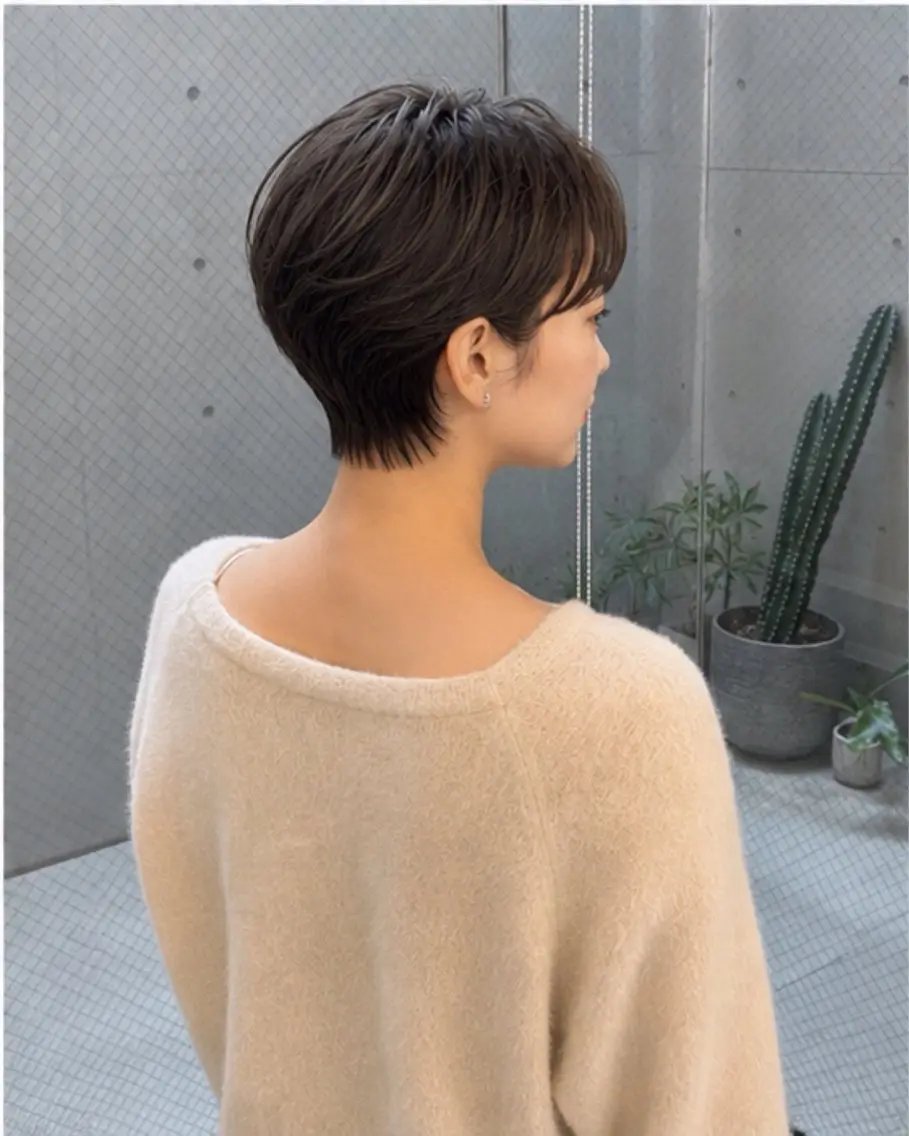ショート ショートヘア カット トリートメント pia 薬院のヘアスタイル