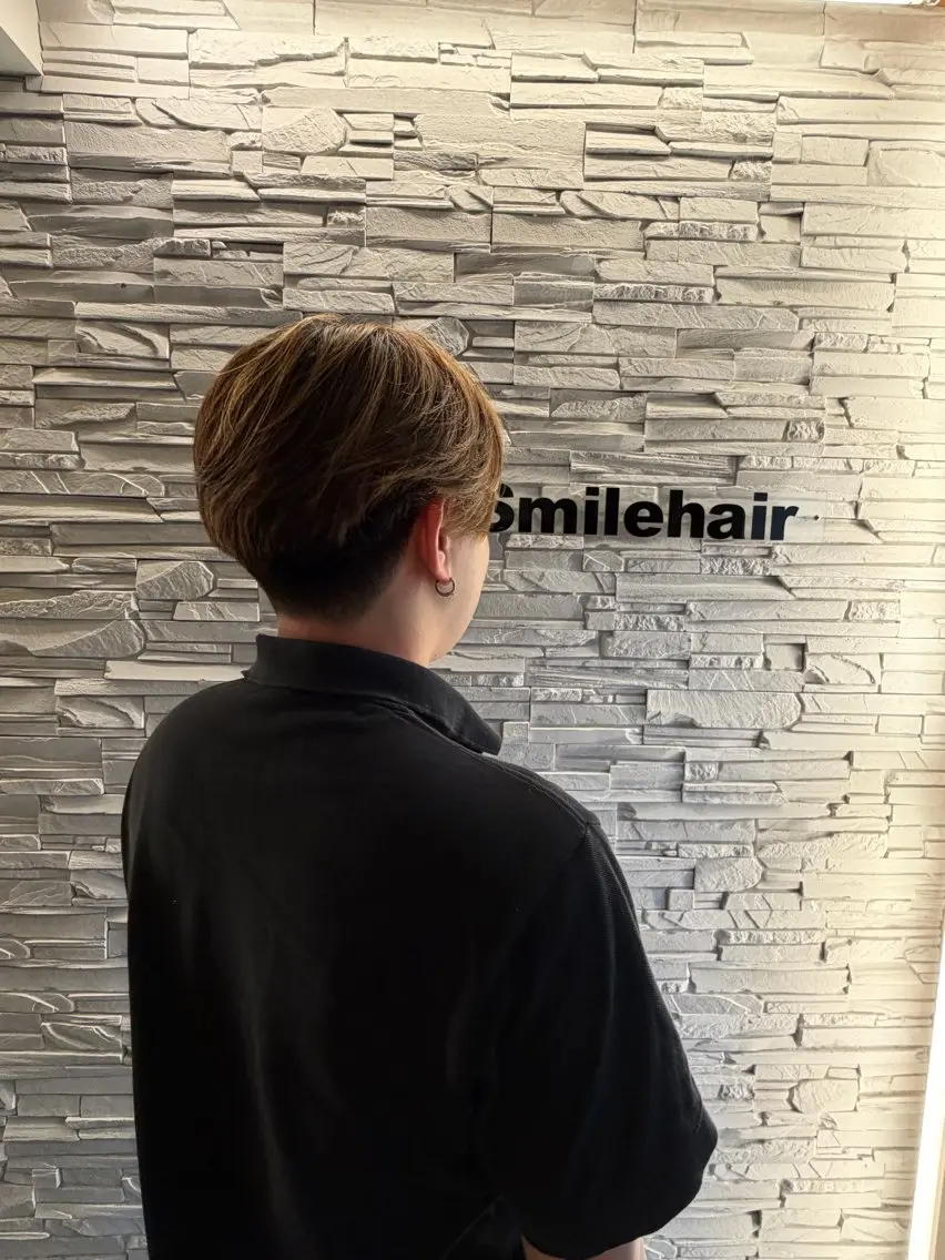 メンズ メンズパーマ カット 中村 立のヘアスタイル