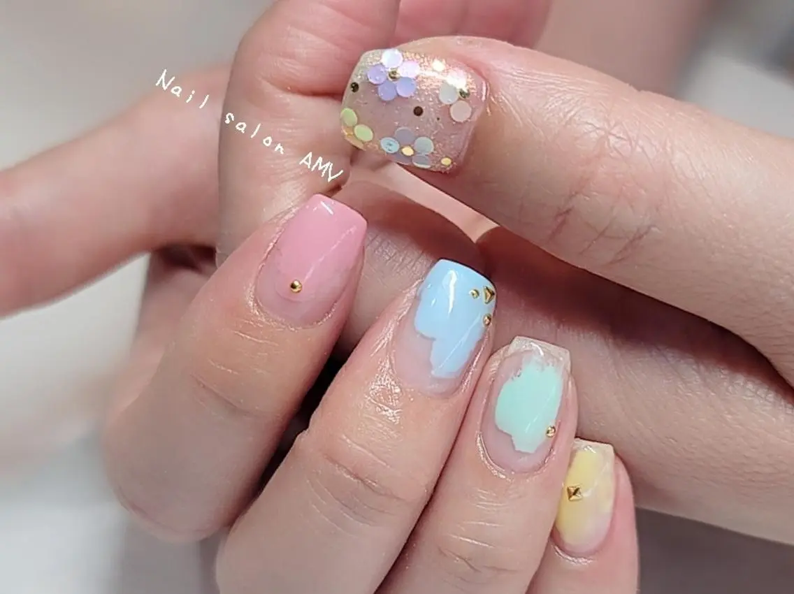 ネイル アートネイル ハンドネイル nail salon Charme のネイルデザイン
