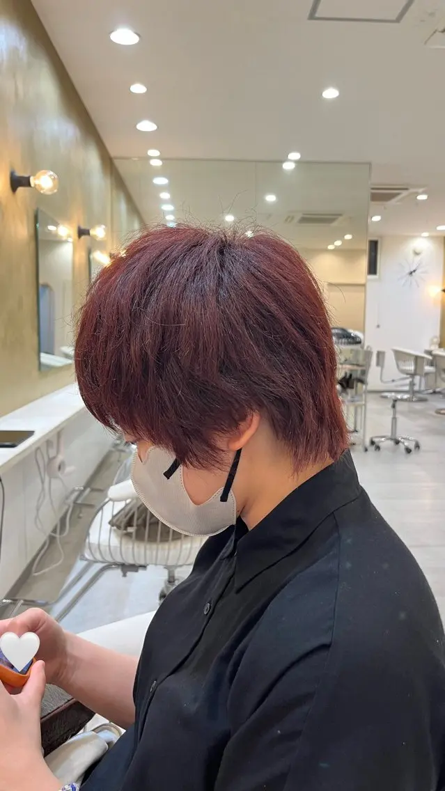 ショート ヘアカラー topa/高井 菜緒のヘアスタイル