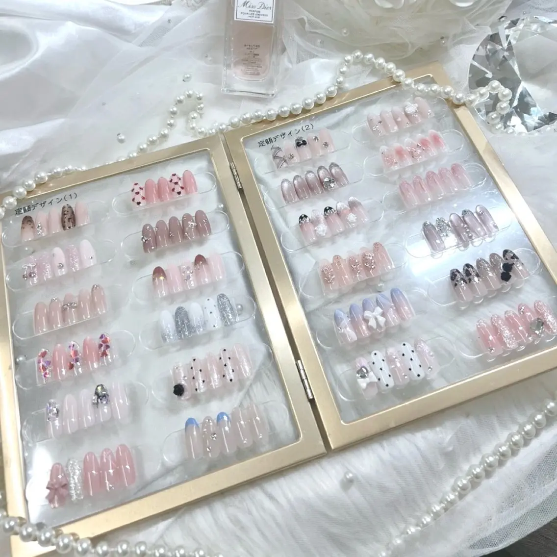 ロング ハンドネイル Nailsalon Angeのネイルデザイン