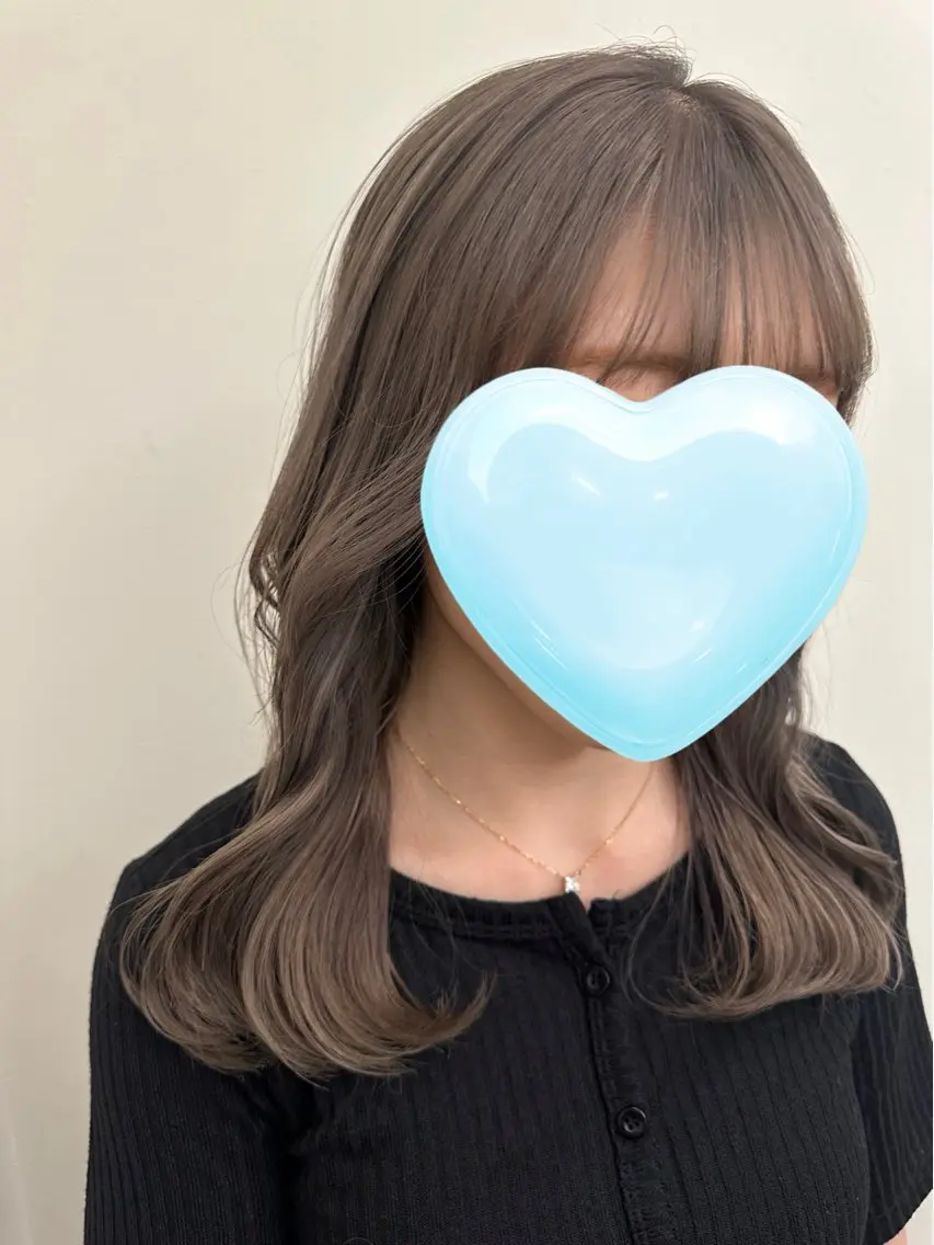 ミディアム ヘアカラー CURE 朱梨のマツエク・マツパデザイン