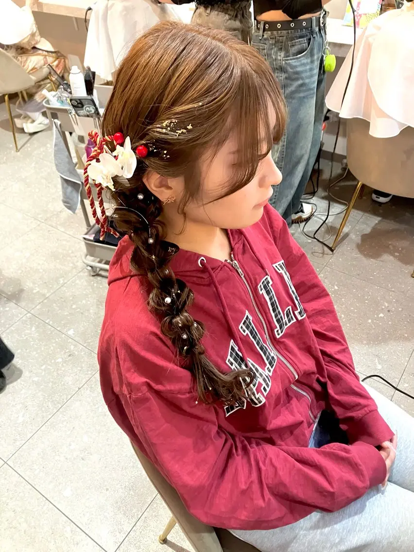 ヘアアレンジ Mila Makiのヘアスタイル