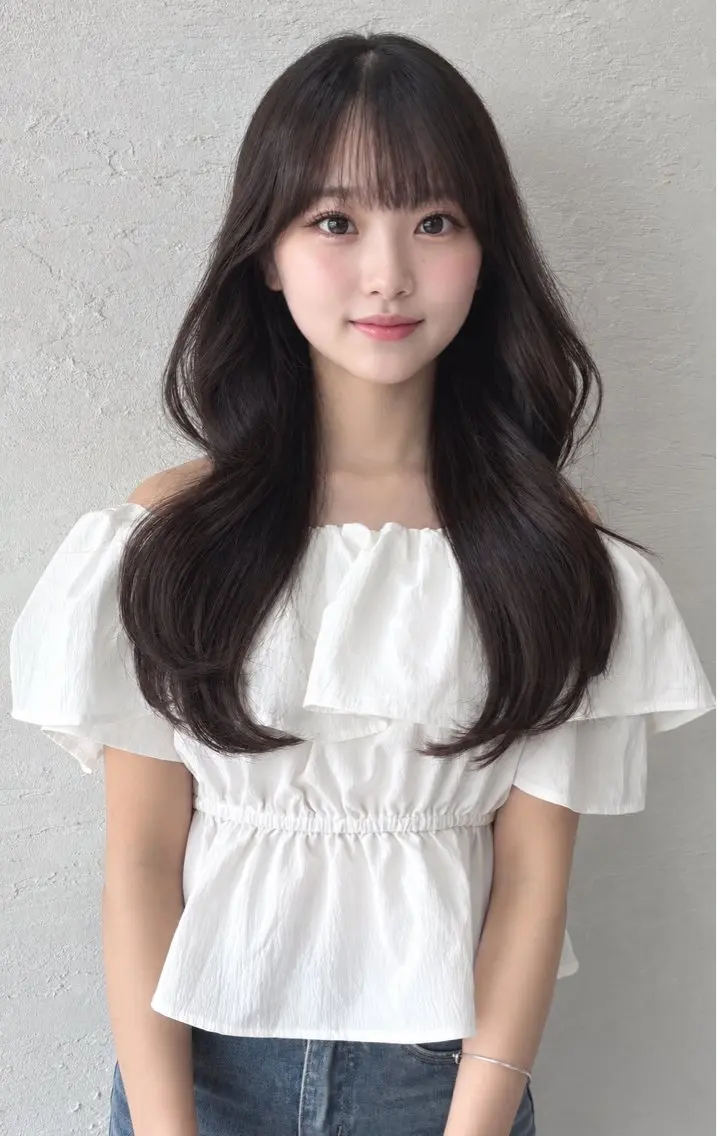 ロング 宮武 泰雅のヘアスタイル