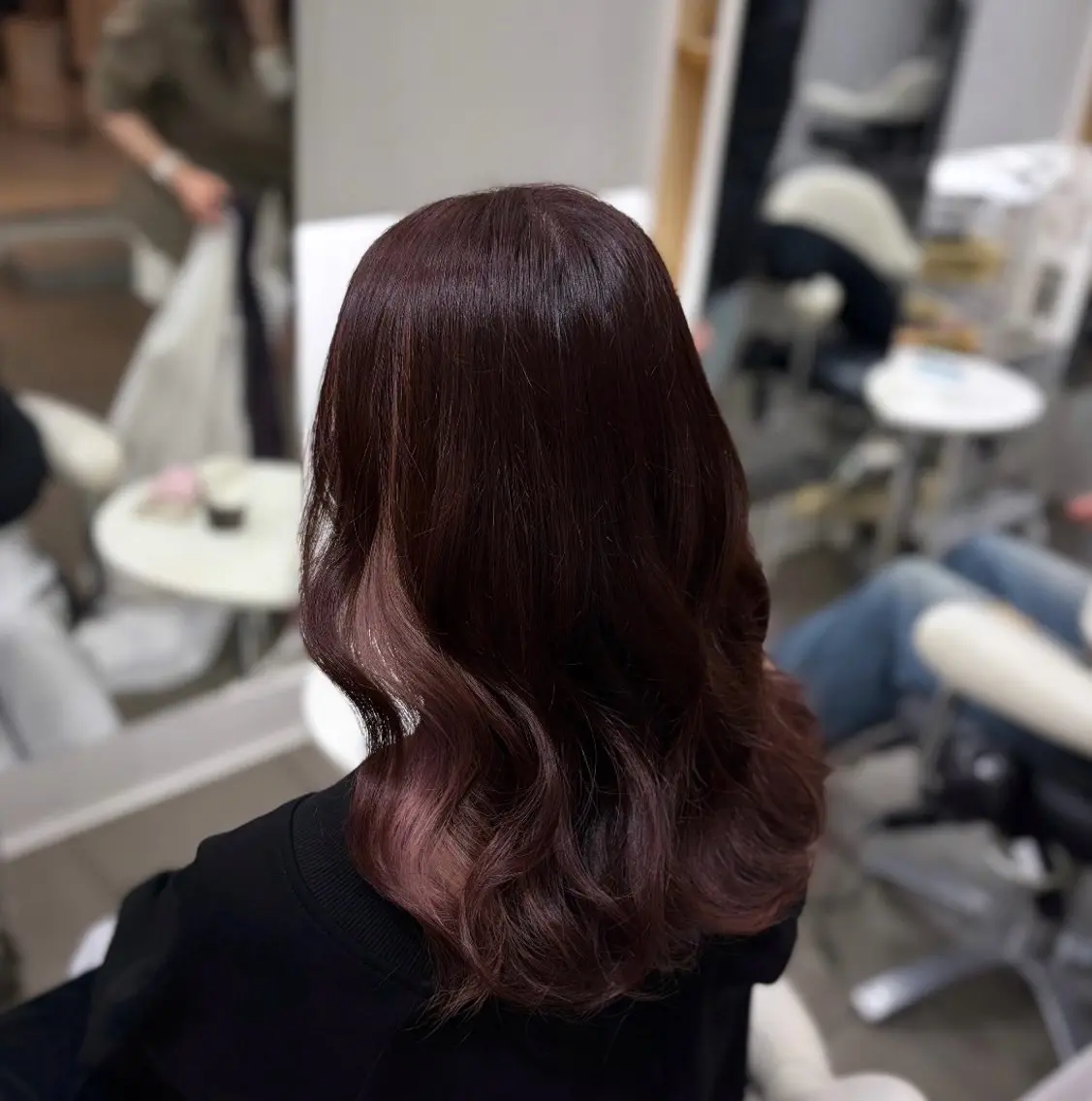 ロング カラー カラーモデル募集 🫧彩花🦋のヘアスタイル