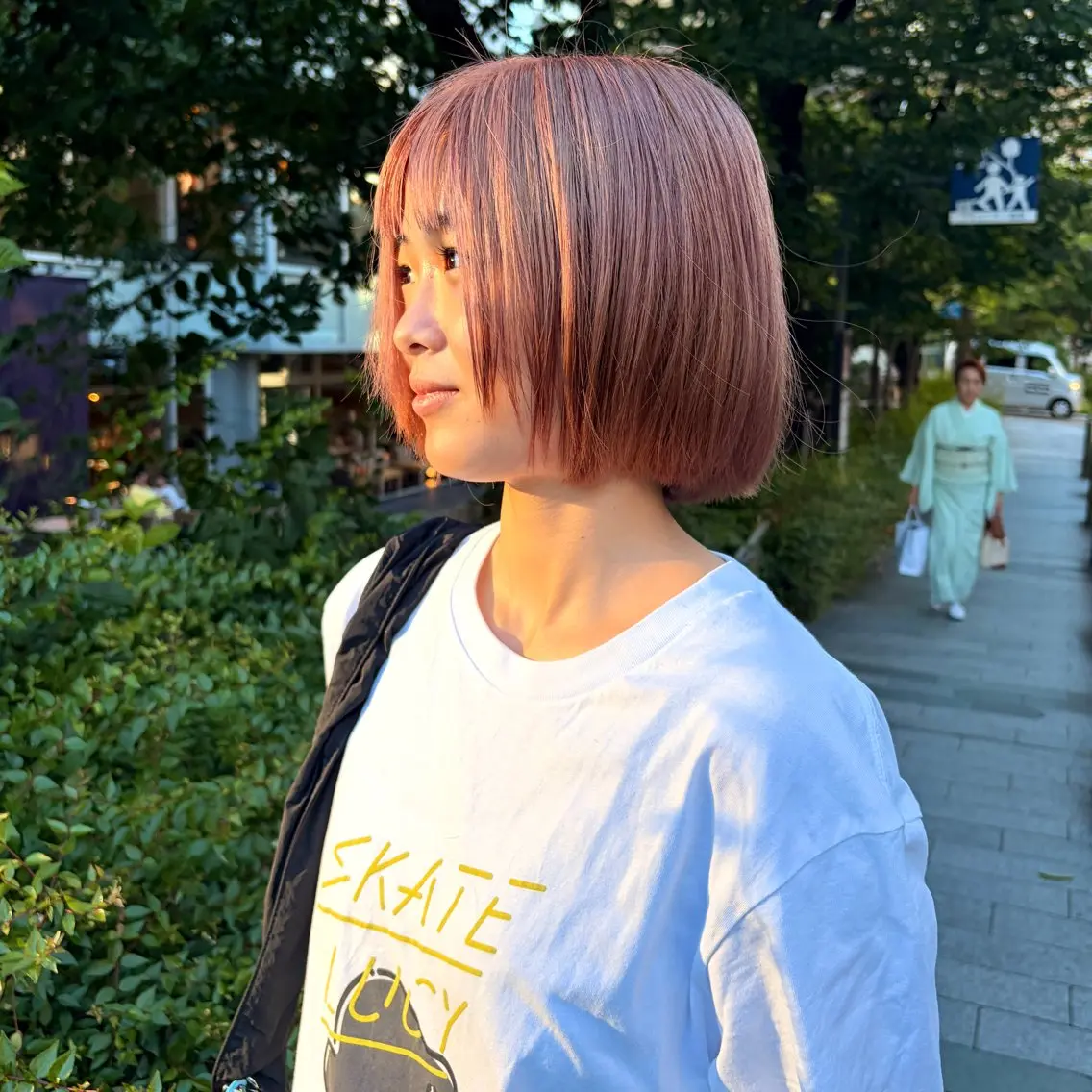 ショート カラー ヘアカラー 🫯パーマ/艶カラー /似合わせ ヤギ🫯のヘアスタイル