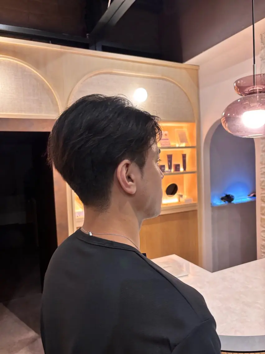メンズ 八木 瑠奈のヘアスタイル