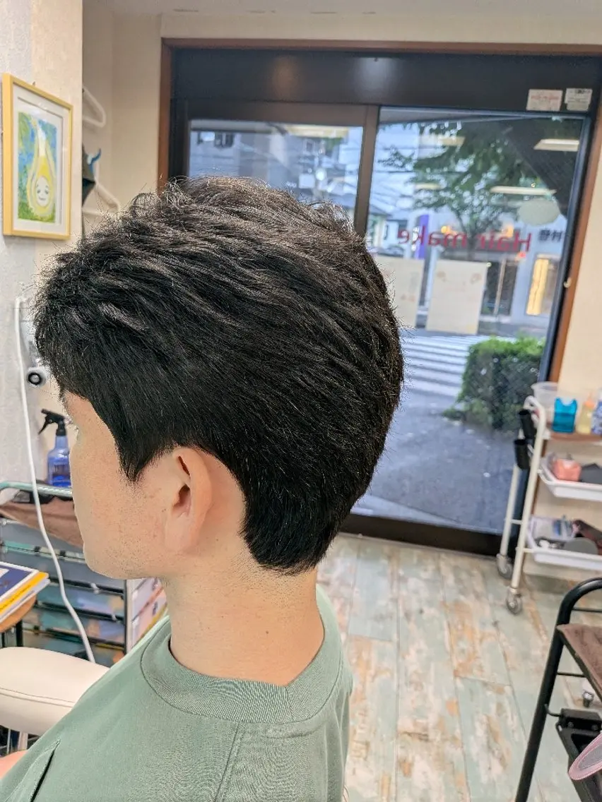 メンズ 岡本 浩子のヘアスタイル