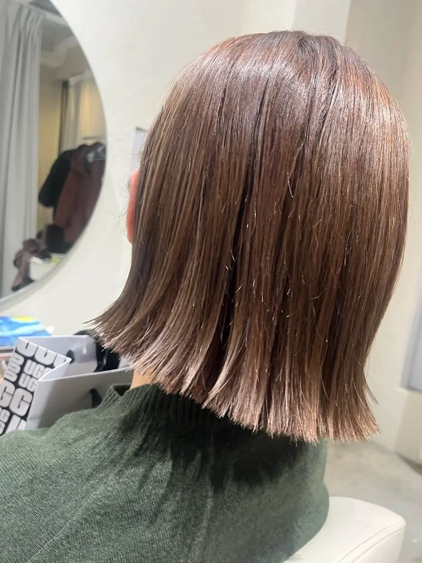 ショート カット ヘアカラー トリートメント ハイトーンカラー🩵 耳ツボジュエリー👂のその他イメージ