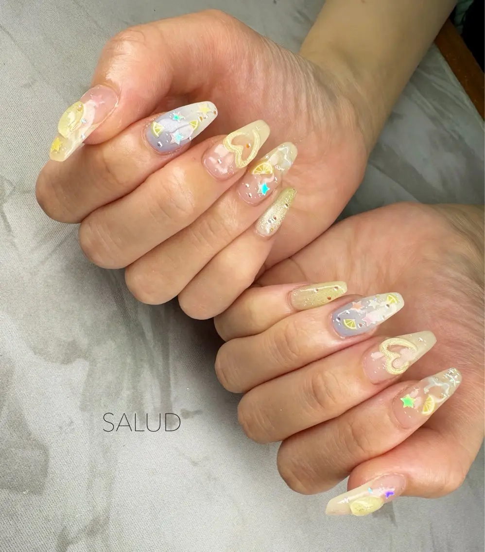 ネイル ハンドネイル Nail Salon SALUDのネイルデザイン