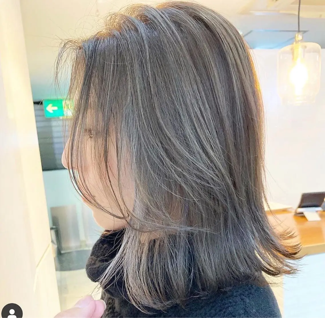 カラー カット ヘアカラー トリートメント ヘッドスパ 韓国風×透明感カラー 髪質改善オタベシンヤのヘアスタイル