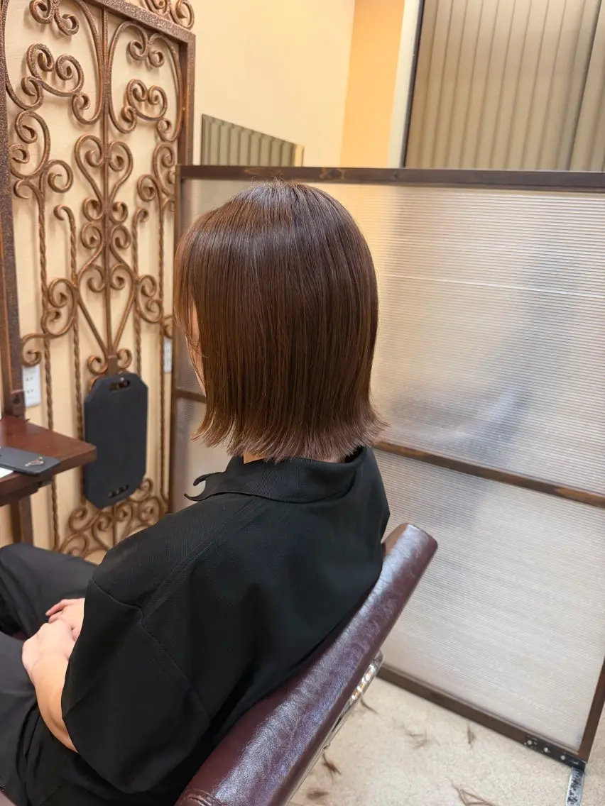 ミディアム カットモデル無料✨ elve/関口香音のヘアスタイル