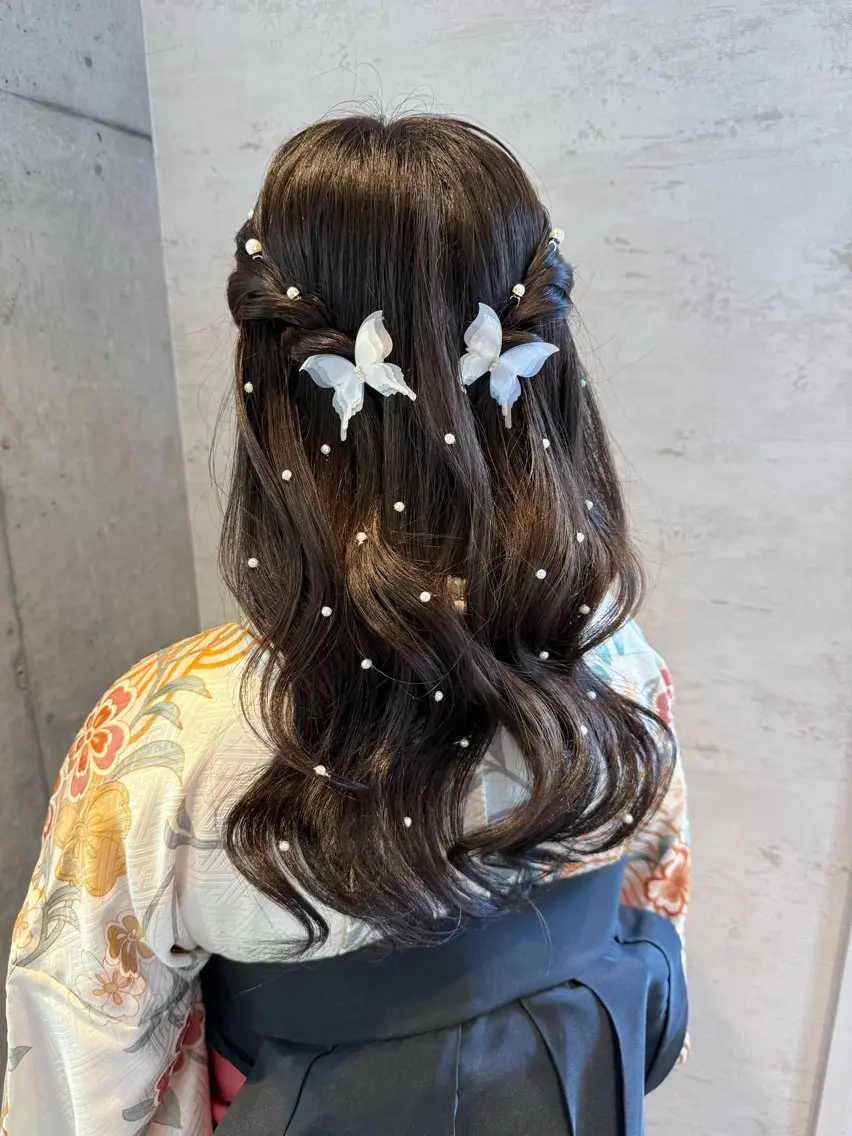 ヘアアレンジ はやしほのか｜ ヘアセット×カラーのヘアスタイル
