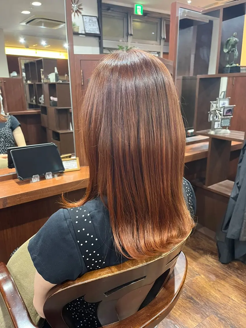ミディアム ヘアカラー 🌞 Kasumi🌞のヘアスタイル