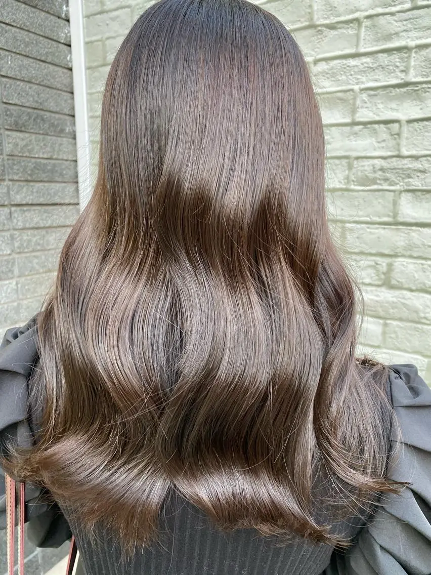 🌼ヘアカラー（ワンカラー）＋カット＋2stepトリートメントの写真