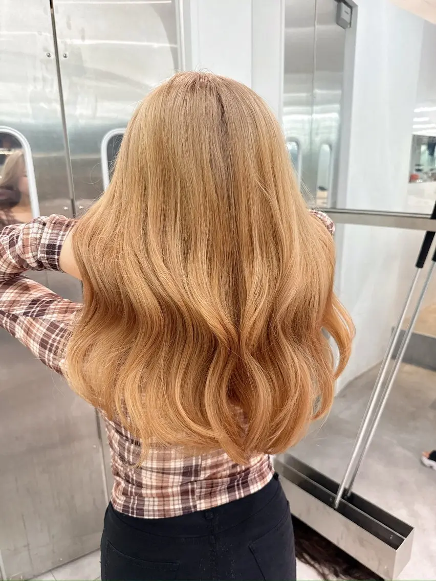 ロング カラー ヘアカラー 渋谷美容師 🍬LANA🍬のヘアスタイル