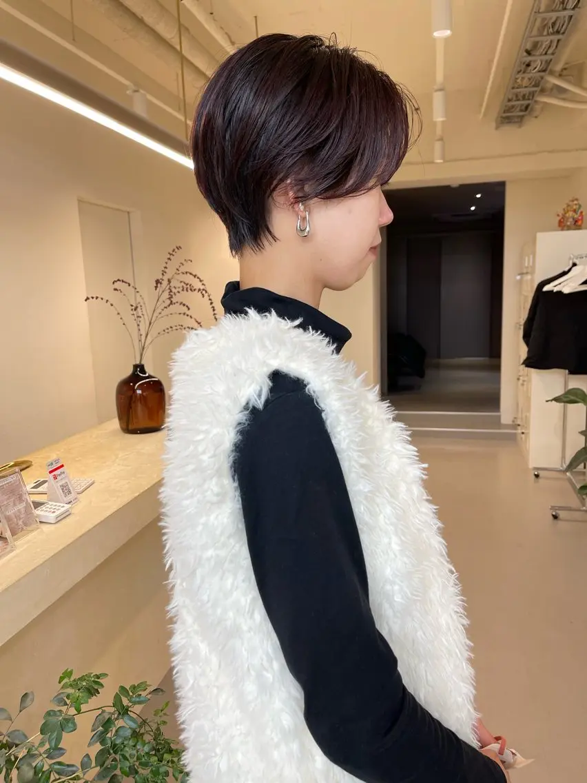 ショート ショートヘア 北野谷 篤のヘアスタイル