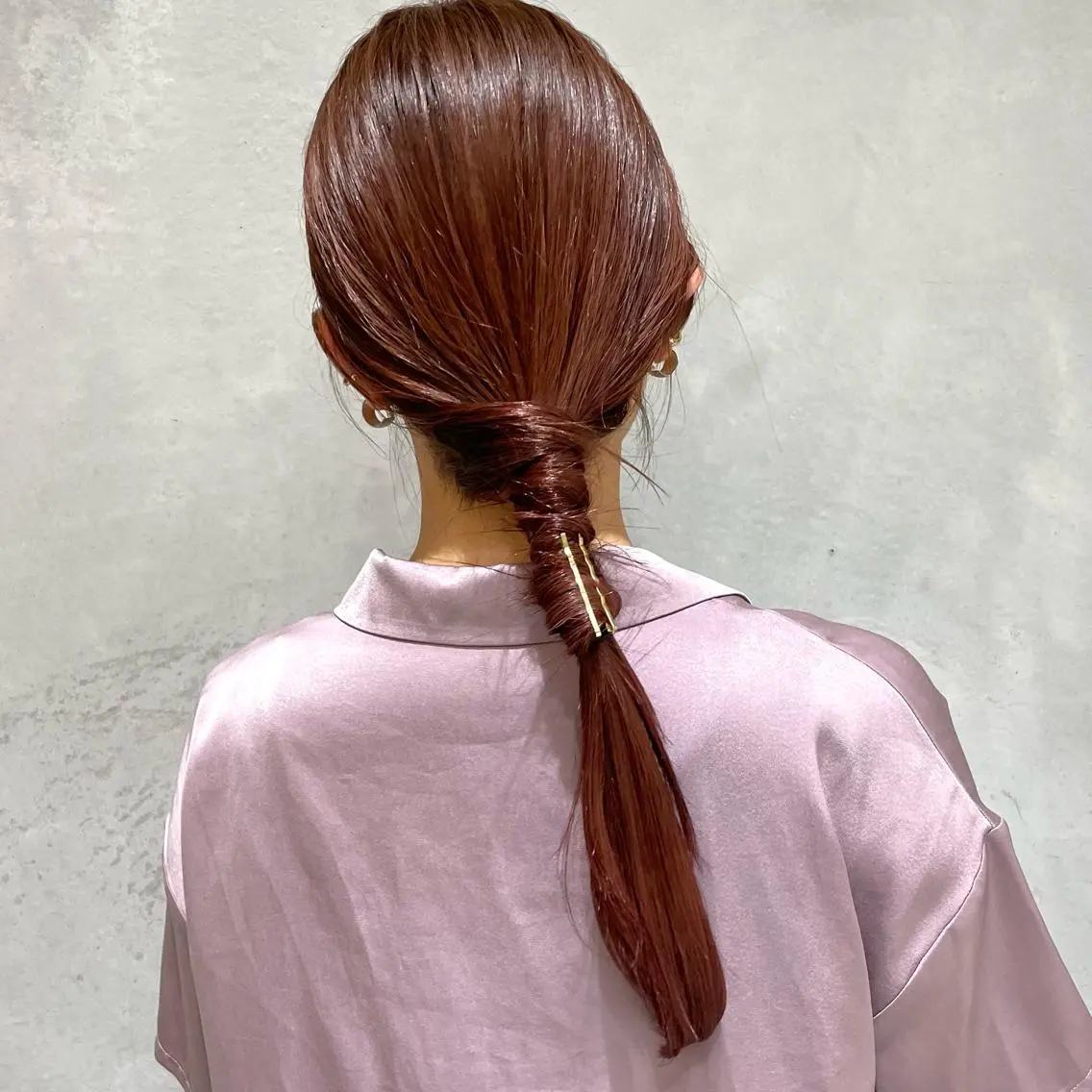 カット＋カラー＋トリートメント＋ヘアアレンジの写真
