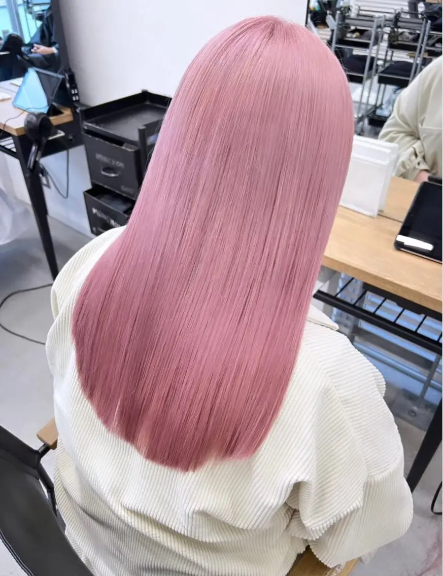 セミロング カラー マナ /透明感カラー🩰のヘアスタイル