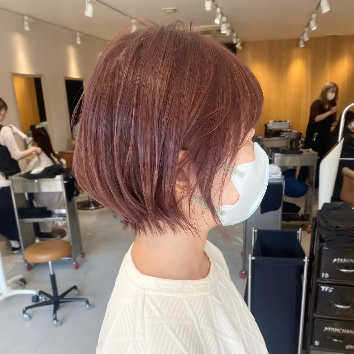 ショート 石井 竜也のヘアスタイル