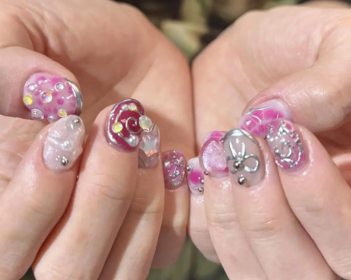 ネイル ハンドネイル 🎀 NaNa_nailのネイルデザイン