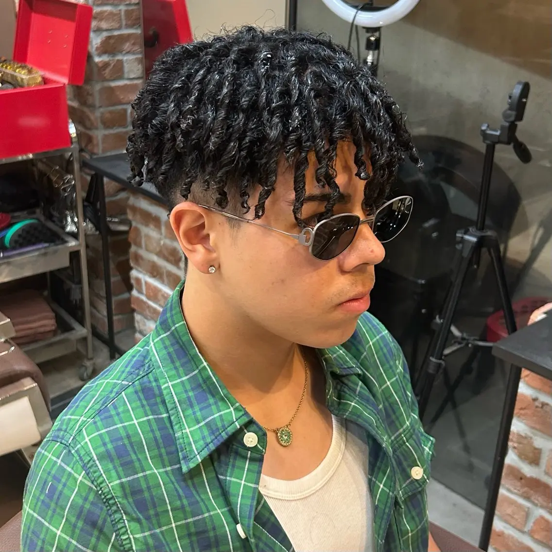 ショート パーマ メンズ カット パーマ 💈PRO SHOP WAVE 望愛💈のヘアスタイル