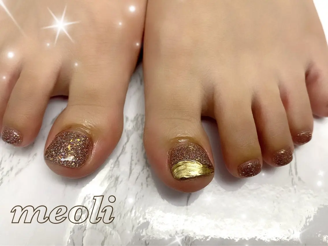 ネイル フットネイル nail salon meoli メグのネイルデザイン