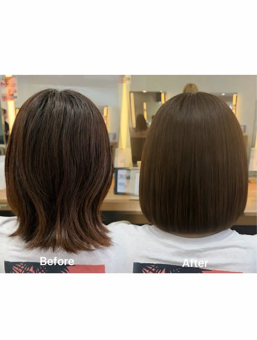 ショート 韓国ハイレイヤー 透明感カラー/くれはのヘアスタイル