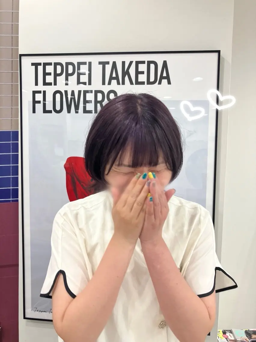 カラー 縮毛矯正 熊谷 ひなたのヘアスタイル